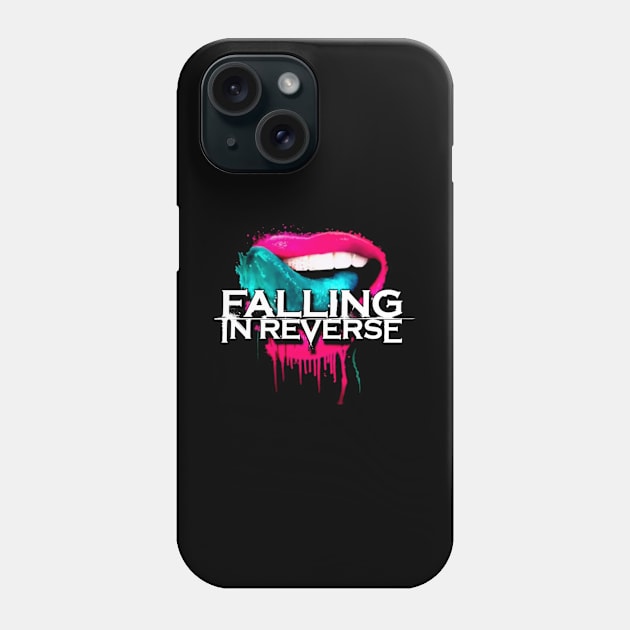 Reverse the Fall A Journey with Falling In Reverse Phone Case by Crazy Frog GREEN