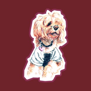 Pretty in Pink Pup T-Shirt