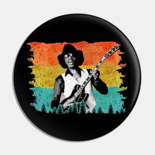 Strung Out Funkadelia Watson Electric Blues Fashion Series Pin