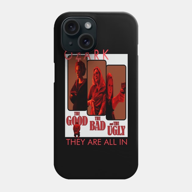 Ozark The Good, The Bad, And The Ugly Phone Case by The Dark Vestiary