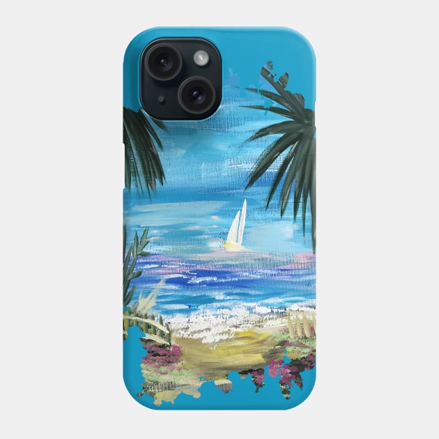 Caribbean Getaway Phone Case by adamzworld