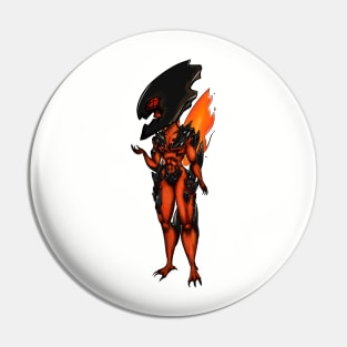 Fire Sparkling Pin