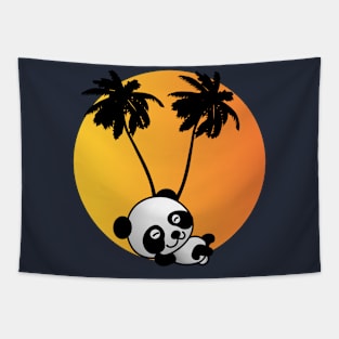 Relaxing Panda Tapestry