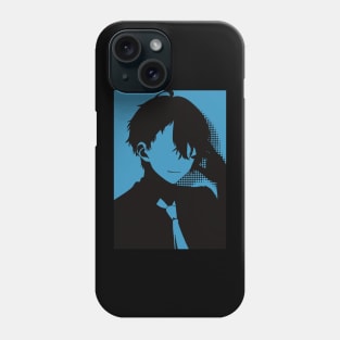 Oshi no Ko or My Star All Anime MC : Aquamarine Hoshino in Awesome Minimalist Vintage Pop Art Design Phone Case