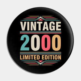 Vintage 2000 Ltd Edition Happy Birthday 22 Years Old Me You Pin