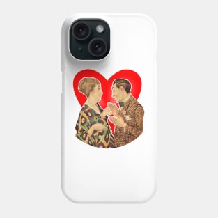 He talks, she listens: talking Phone Case