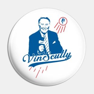 Vin Scully Legend Thank You For The Memories Pin