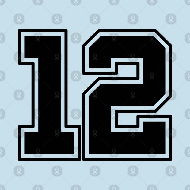 12 Number by RetroDesign