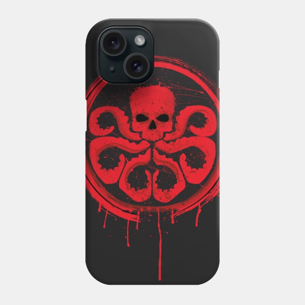 Hydra splatter Phone Case by MrSparks