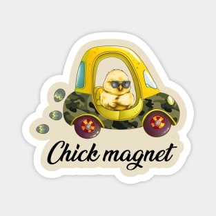 Chick magnet car Magnet