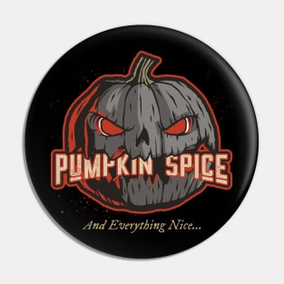 Halloween pumkin spice and everything nice Pin