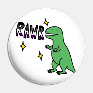 Rawr dinosaur Pin