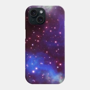 Colorful Universe Nebula Galaxy And Stars Phone Case