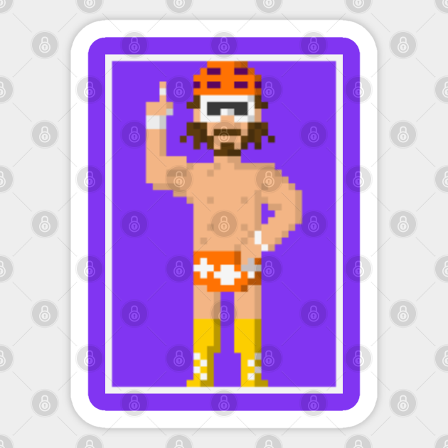 Oh Yeah - Macho Man - Sticker