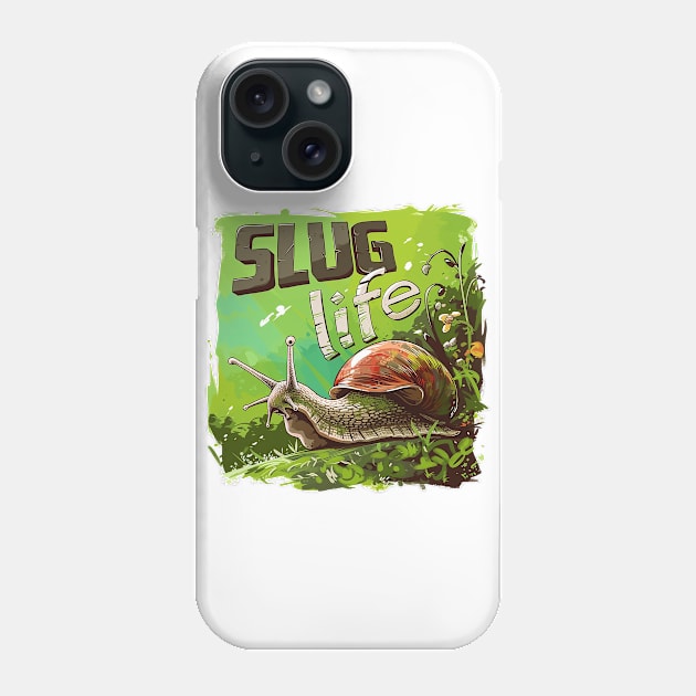 slug life Phone Case by Stephanie Francoeur Art