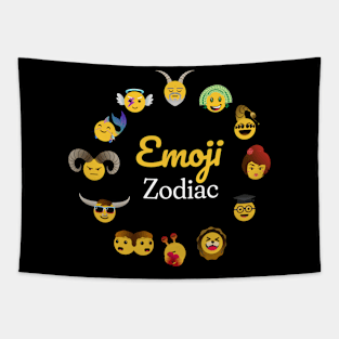 The great emoji zodiac Tapestry