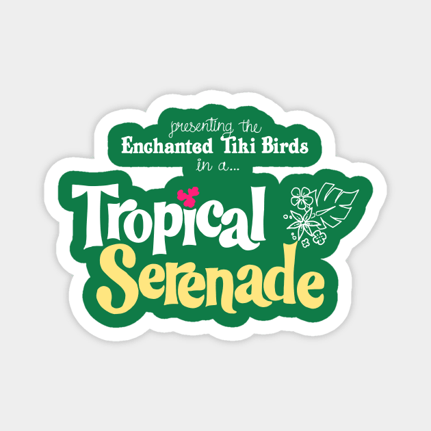 Tropical Serenade Shirt Magnet by passport2dreams