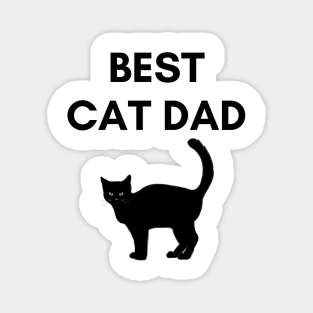 Best Cat Dad Magnet