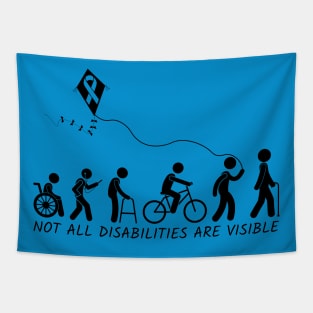 Spoonie Species: "Not all disabilities are visible..." Tapestry