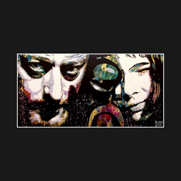 Leon And Mathilda by Bobby Zeik Art