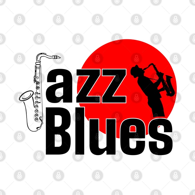 Jazz Blues Gifts by VISUALUV