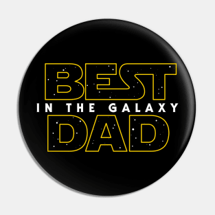 Best Dad in the Galaxy v2 Pin