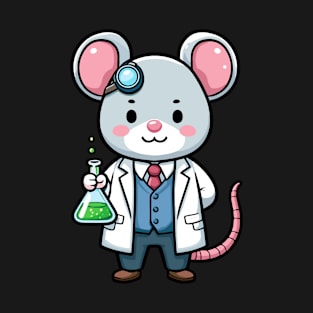 Scientist Mouse T-Shirt