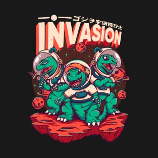 Lizard Monster Invasion T-Shirt