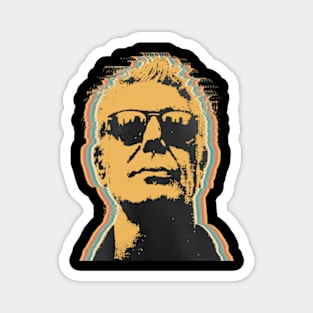 Retro Anthony Bourdain Magnet