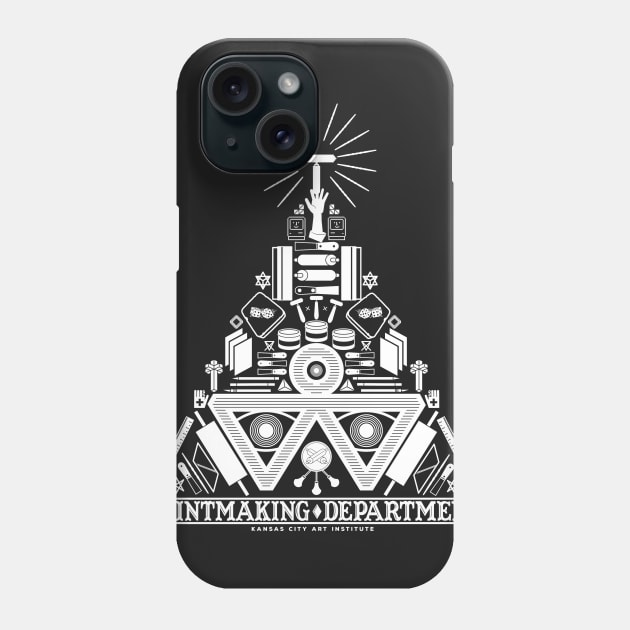 Printmaking Department Phone Case by SWAMPMEAT