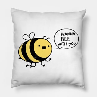 Bee With You Pillow