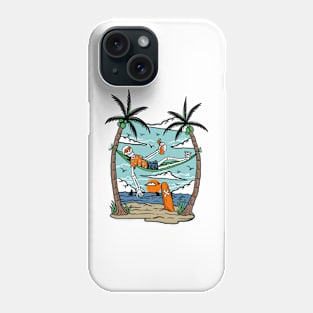 relax beach Phone Case