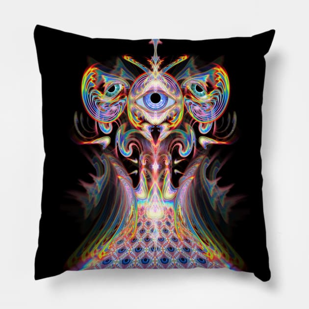 Unfolding Vision Pillow by louisdyer