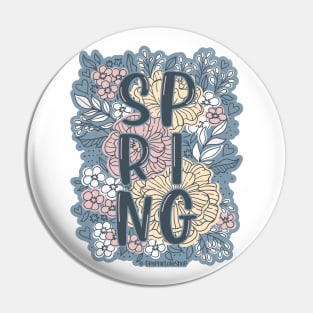 Spring Flower Field © GraphicLoveShop Pin