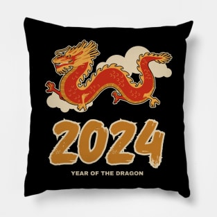 chinese new year 2024 ,year of the dragon Pillow