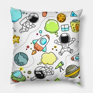 Skech cartoon caracters Pillow