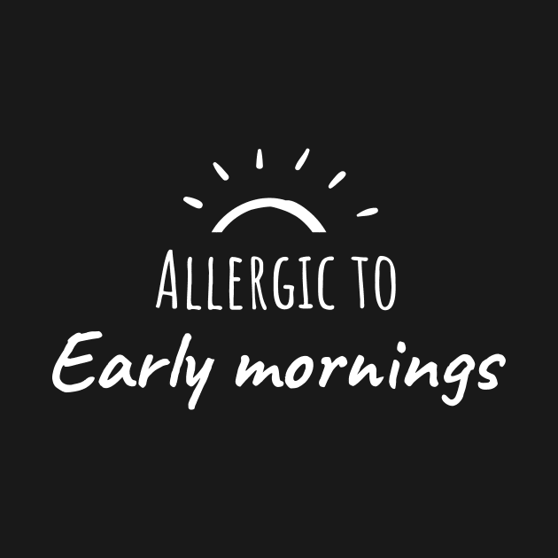 Allergic to early mornings by Kuro