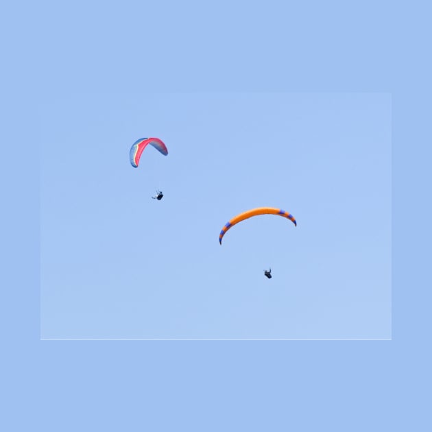 Paragliding buddies by RasmusDjerf