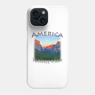 America - Yosemite Tunnel View Phone Case