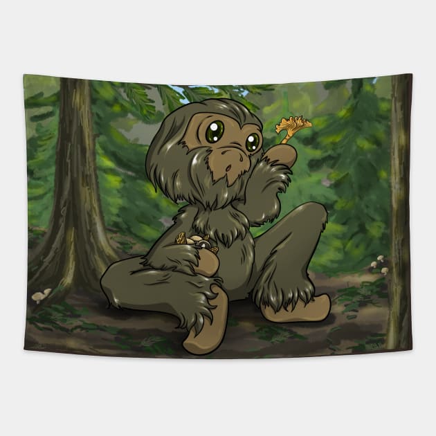 Mushroom Hunting Tapestry by Thedustyphoenix