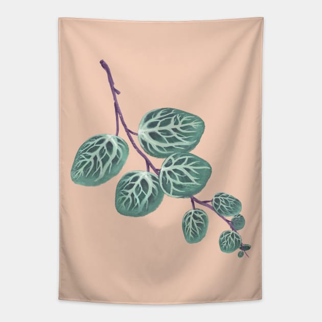 Peperomia Prostrata Leaf Tapestry by Khotekmei