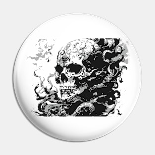 Gothic Skull Pin