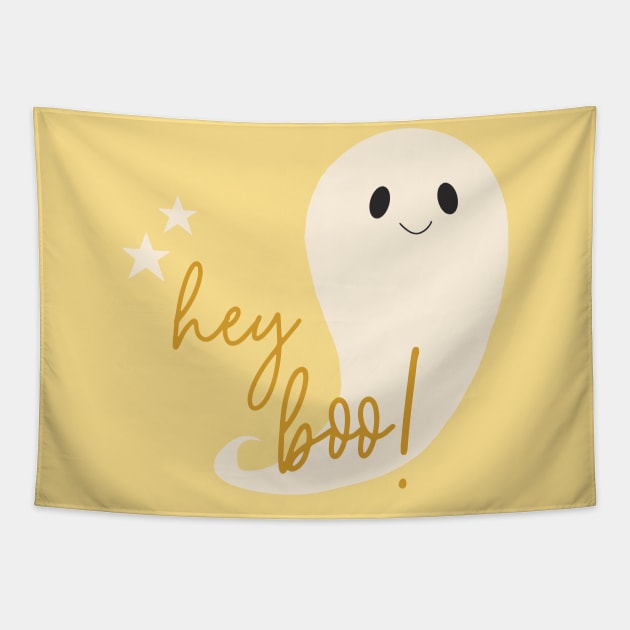 Hey Boo 3 Tapestry by littlemoondance