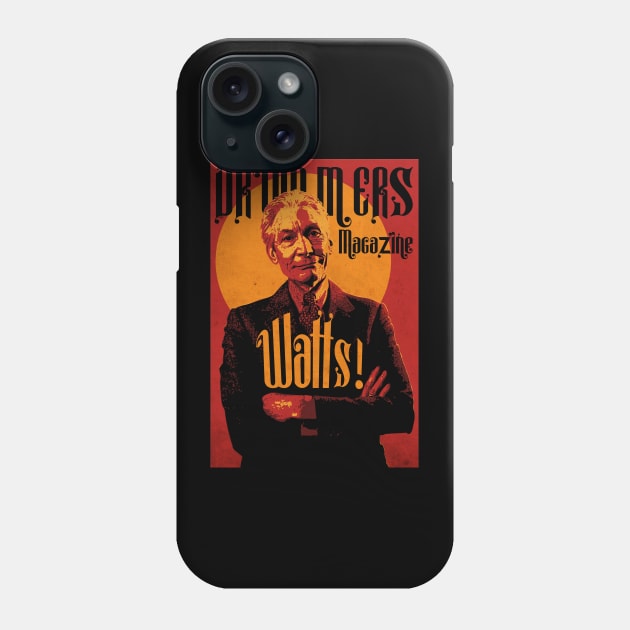 Vintage Drummers Magazine Phone Case by CTShirts