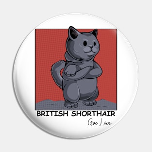 British Shorthair Cat Pin