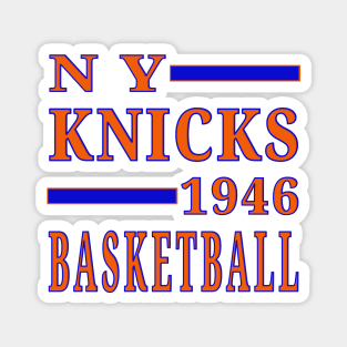 NY Knicks Basketball 1946 Classic Magnet