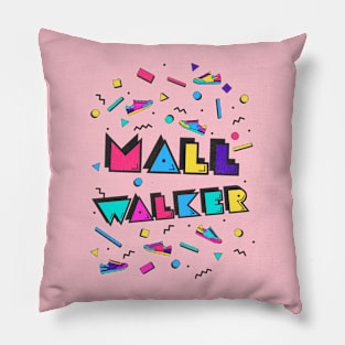 Retro Style Mall Walker 90s Exercise Trend Pillow