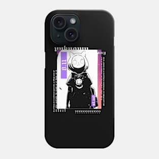 Cat Girl | Gothic Alternative Clothing | Grunge | dark Phone Case