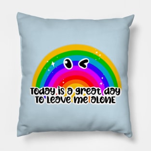 Embracing Me-Time Today Pillow