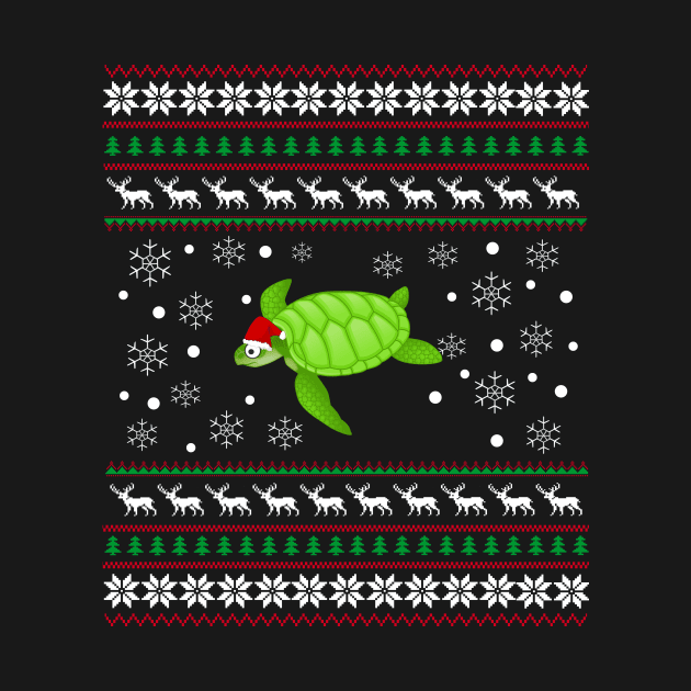 sea turtle Christmas Gift by othmane4